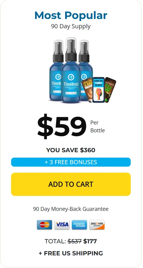 Tinnitrol  - 3 Bottle